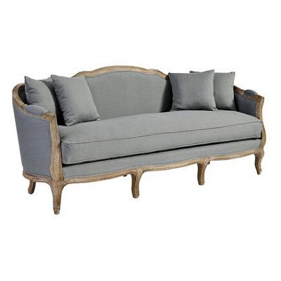 China french style sofa wooden sofa model wood frame sofa 3 seater classic sofa set sofa vintage for sale