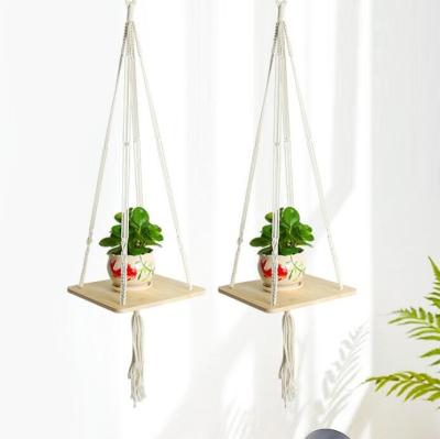 China As Picture Macrame Factory Bohemian Hanger and Luchuan Home Factory Custom Decorative Hangers for sale