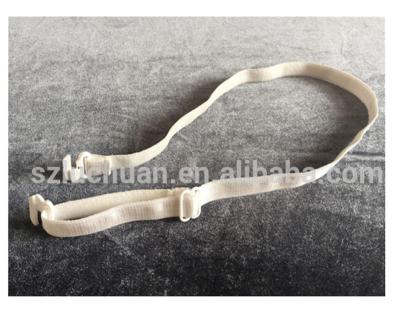 China Factory Direct Sales Striped High Quality Adjustment White Bow Tie Straps for sale