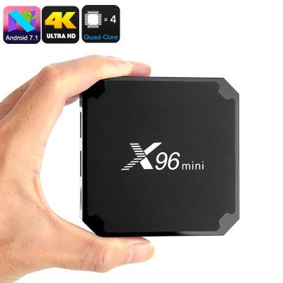 China OEM/ODM X96 MINI Android 7.1 TV Box 2gb 16gb And 1gb 8gb Amlogic S905W Android Smart TV BOX Mini X96 TV Box 2gb 16gb for sale