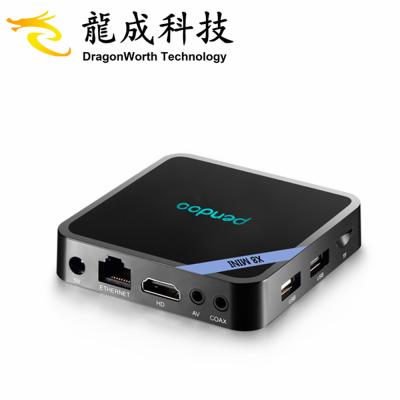 China OEM/ODM Latest TV Box Pendoo X8 Mini 1Gb 8Gb Amgolic S905W KDplayer 17.3 With 4K Android 7.1 Ott for sale