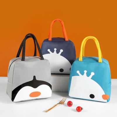 China Picnic Lunch Cooler Waterproof Bag Cute Student Cartoon Insulated Soft Thermal Water Resistant Lunch Box Liner Lunch Bag For Women for sale