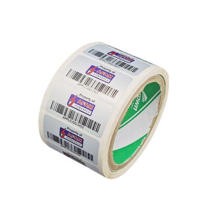 China Self-adhesive Handwritten Barcode Label Paper Jewelry Label Paper Clothing Barcode Price Sticker Customization for sale