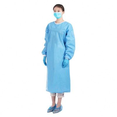 China Long Sleeve Microporous Safety Chemical Protective Isolation Medical Surgical Gown for sale