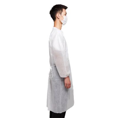 China Isolation Cloth Coverall Cloth Apron Isolation Gown For Apron TPU PP Multi-application Isolation Gown Disposable Clean Patient for sale