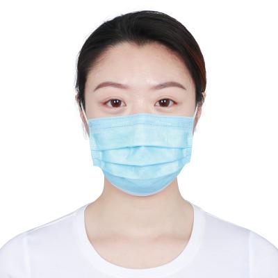 China Chinese Professional Manufacturers Adult Disposable Earloop Face Mask In Stock for sale