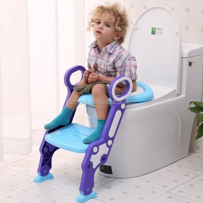 China New PP Kids Potty Trainer Scale Toilet Trainer Plastic Kids Step Toilet for sale