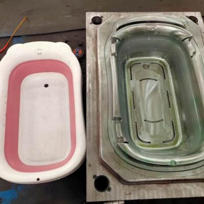 China Steel Injection Plastic Folding Baby Tub Mold Manufacturer Of Products In Taizhou for sale