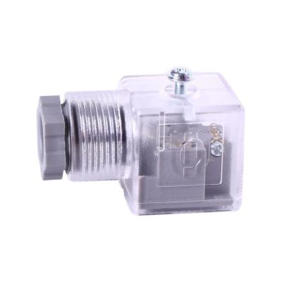 China Industrial CT-1 , CT-2 DIN Type Plug For Hydraulic Solenoid Valve for sale