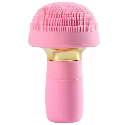 China Premium Quality Dry Battery Handheld Electric Silicon Brush A.C.A. Beauty Instrument DEEP CLEANING Facial Cleansing Equipment for sale