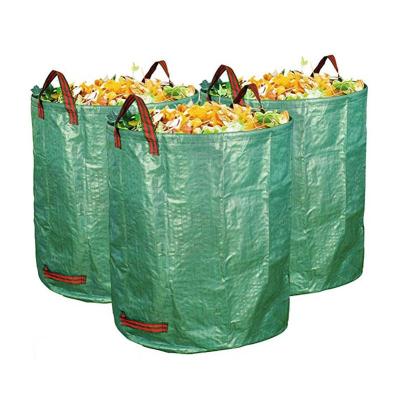 China Collapsible Reusable Plastic Gardening Tool Bag 5 Sizes Gardening Trash Bags Garden Trash Bags Garden Camping Trash Bag Garden Use for sale