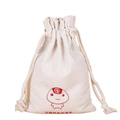 China Recyclable Organic Cotton Printed Cotton Vegetable Bags Reusable Muslin Produce Bags for sale