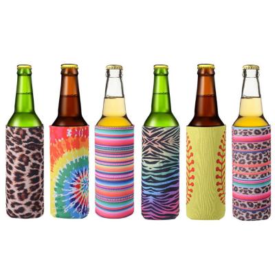 China Waterproof Hot Sale Neoprene Cooler Bag Bottle Sleeve Wine Bottles Cover In Christmas Decoration Supplies for sale