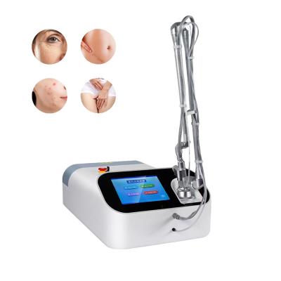 China mini portable white skin resurfacing repair tightening co2 fractional laser machine for sale