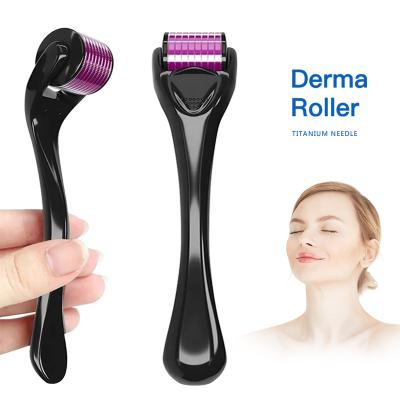 China titanium 0.25mm micro needle derma roller for hair regrowth for sale