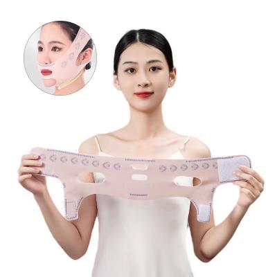 China wholesale cheap v line lifting belt cheek face Slimming bandage for sale