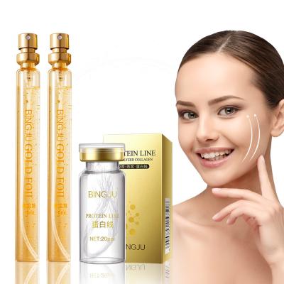 China Skin Rejuvenation gold absorbable collagen threads set for sale