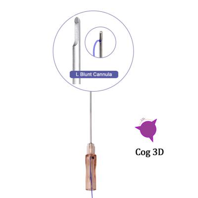 China V lifting blunt pdo threding lift pdo Cog 3D L Needle 19G 21G for sale