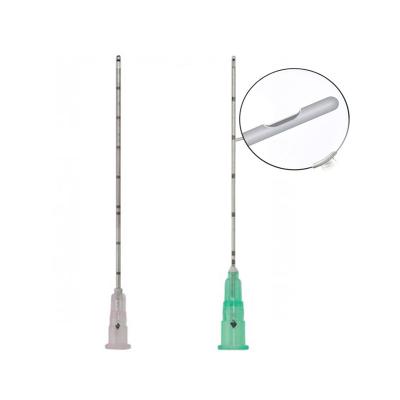 China Wholesale stainless blunt needle blunt tip micro cannula needle for fillers for sale