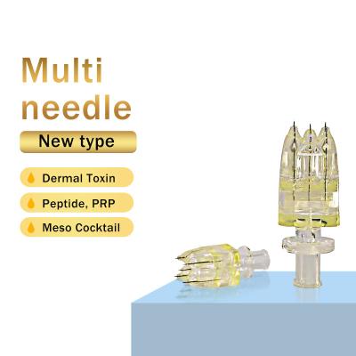 China 2022 New hot selling Mesotherapy Adjustable 5 Pin Pain Relief Crystal Multi Needle For Prp for sale