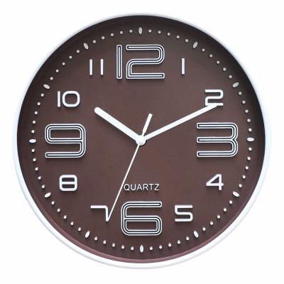 China NE-2821 10 Inch 1PCS AA Plastic Casual Decorative Minimalist Decorative Custom Wall Clock for sale