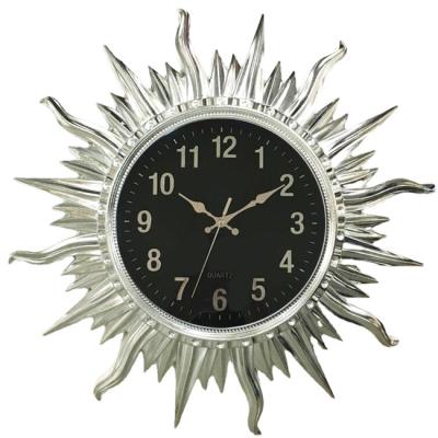 China Good Quality Living Room Sublimation Mirrored Wall Clock Casual Wall Watch NE-2885 for sale