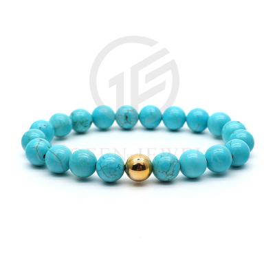 China Fashionable wholesale high quality handmade luxury natural stone beaded bracelet for sale