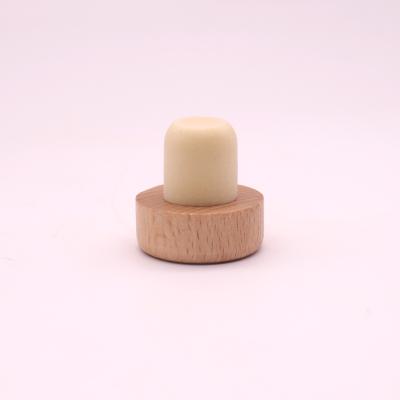 China Corrupt/Resile/Contain No Glue Hot Selling Customize Wine Over The Top Natural Cork Stopper Bottle Plug Cap Good Quality for sale