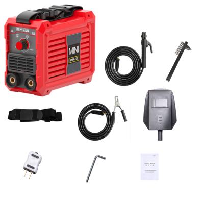 China MMA225 Mini Stores Portable Inverter Building Material Muttahida Majlis-e-Amal IGBT Welder Welding Machine for sale