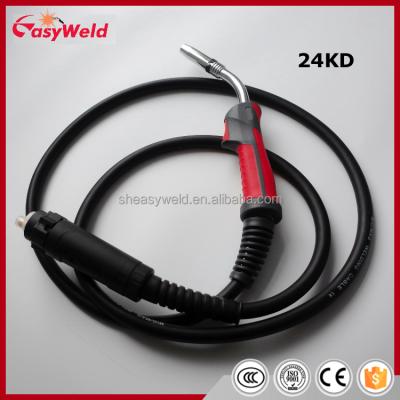 China 24KD Binzel Type MIG 0.8-1.2mm Torch for sale