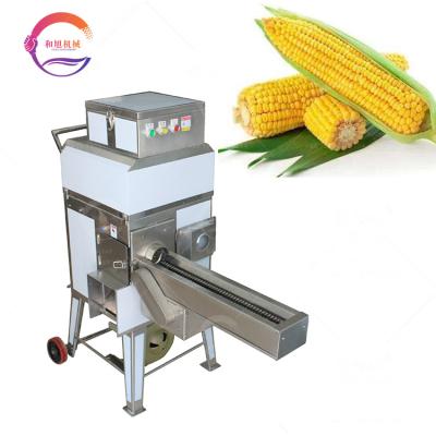 China Different Kinds Of Fresh Grains Corn Thresher Processing Maize Threshing Machine With One Year Warranty for sale