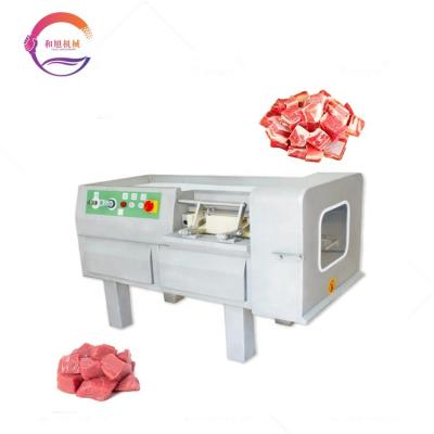 China Industrial Automatic Meat Cubes Machine /Meat Cube Dicing Processing Equipment For Vegetable Meat Fruit for sale