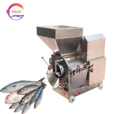 China Different Types Of Fish Fish Mince Making Industriral Fish Flesh Grinding Machine Automatic Fish Meat Grinder for sale