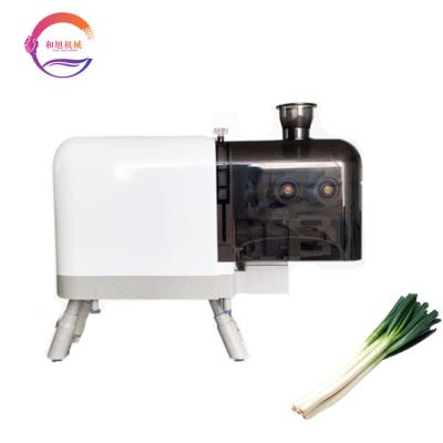 China Desktop Snack Factory Restaurant Leek White Onion Small Green Onion Cutter Shredding Cutting Machine for sale