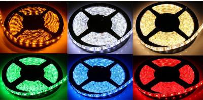 China LED strip light 5050 flexible light 60 leds/m 100m 24V high lumen JALN7 for sale