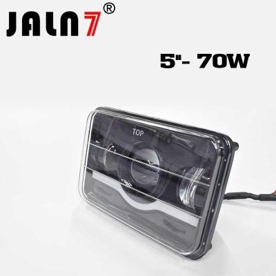 China Led Work Light JALN7 70W 5Inchs Car Driving Lights Fog Light Off Road Lamp Car Boat Truck SUV JEEP ATV Led Light for sale