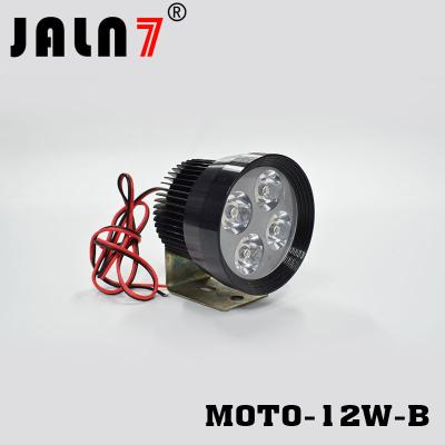 China Motorcycle Headlight Led JALN7 12W Driving Lights Fog Light Off Road Lamp Car Boat Truck SUV JEEP ATV Led Light for sale