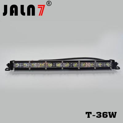 China LED Light Bar JALN7 36W CREE Spot Flood Combo LED Driving Lamp Super Bright Off Road Lights LED Work Light Boat Jeep for sale