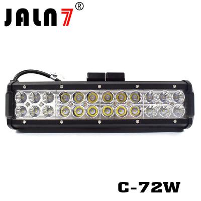 China LED Light Bar JALN7 72W CREE Spot Flood Combo LED Driving Lamp Super Bright Off Road Lights LED Work Light Boat Jeep for sale