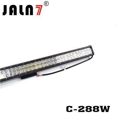 China LED Light Bar JALN7 288W CREE Spot Flood Combo LED Driving Lamp Super Bright Off Road Lights LED Work Light Boat Jeep for sale