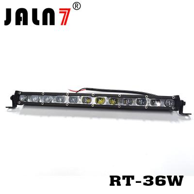 China LED Light Bar JALN7 36W LensCREE Spot Flood Combo LED Driving Lamp Super Bright Off Road Lights LED Work Light Boat Jeep for sale