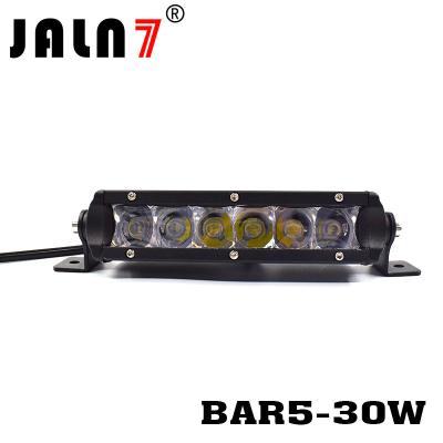 China LED Light Bar JALN7 7.5Inch 30W CREE Original Spot Flood  LED Driving Lamp Super Bright Off Road Lights LED Work Light for sale