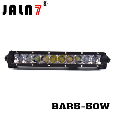 China LED Light Bar JALN7 10Inch 50W CREE Original Spot LED Driving Lamp Super Bright Off Road Lights LED Work Light for sale