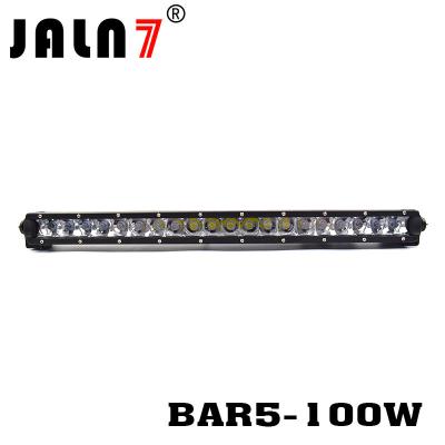 China LED Light Bar JALN7 20Inch 100W CREE Original Spot LED Driving Lamp Super Bright Off Road Lights LED Work Light for sale