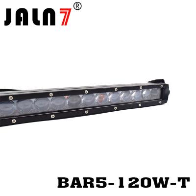 China LED Light Bar JALN7 120W Lens CREE Original Spot LED Driving Lamp Super Bright Off Road Lights LED Work Light for sale