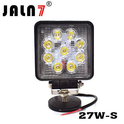 China Led Work Light JALN7 27\W Car Driving Lights Fog Light Off Road Lamp Car Boat Truck SUV JEEP ATV Led Light for sale