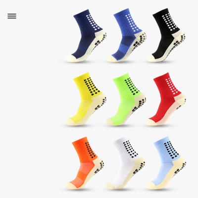 China Wholesale Anti-Skid Adult Non-Slip Distributed Football Socks Mi-tube Sports Running Socks for sale