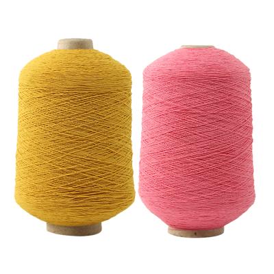 China Anti-Bacteria Wholesale Customized Weaving Yarn High Stretch Color Soft Rubber Yarn Yarn For Socks for sale