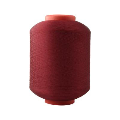 China Hot sales high elasticity Anti-bacteria product yarn cover rubber yarn spandex spandex covered elastic yarn dty covered for sale