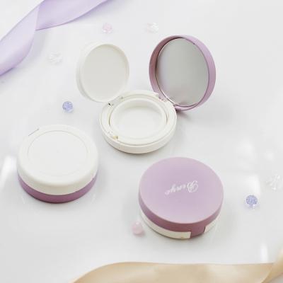 China Cushion Recyclable BB Air Cosmetics Makeup CC Cream Powder Compact Blush Mini 5g Box Plastic Packaging Container for sale